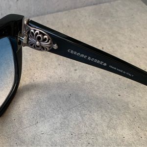Authentic Chrome Hearts sunglasses black and blue shades. EYE SO SASSY